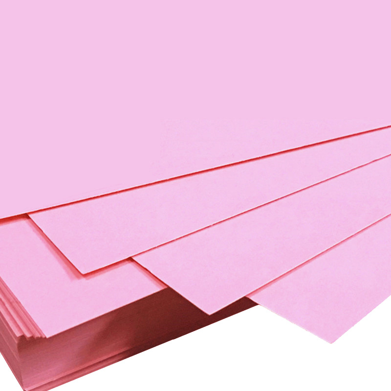 奥驰 卡纸160g粉红色 A4 100张/包高清大图
