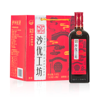 沙洲优黄 沙优工坊红标五年陈半干型黄酒 6*510 ml整箱