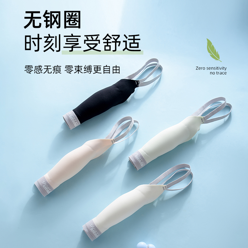 猫人少女内衣女童二三阶段青春发育期无痕隐形运动背心文胸学生款高清大图