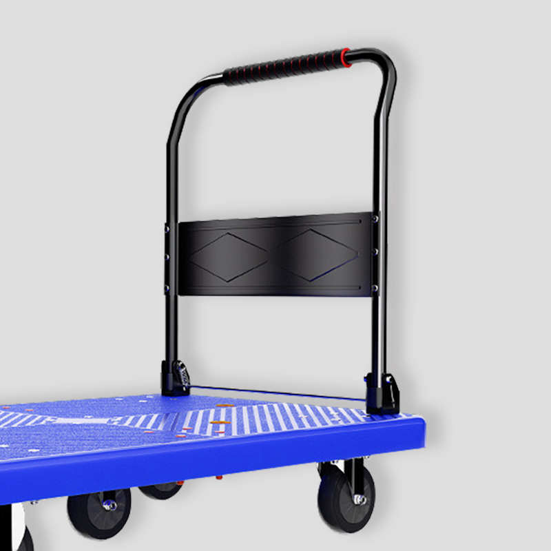 鸿启纳 配4寸防尘轮5轮折叠手推车免安装承重约420斤 HQN-DH328X 70*44cm (单位:件)高清大图