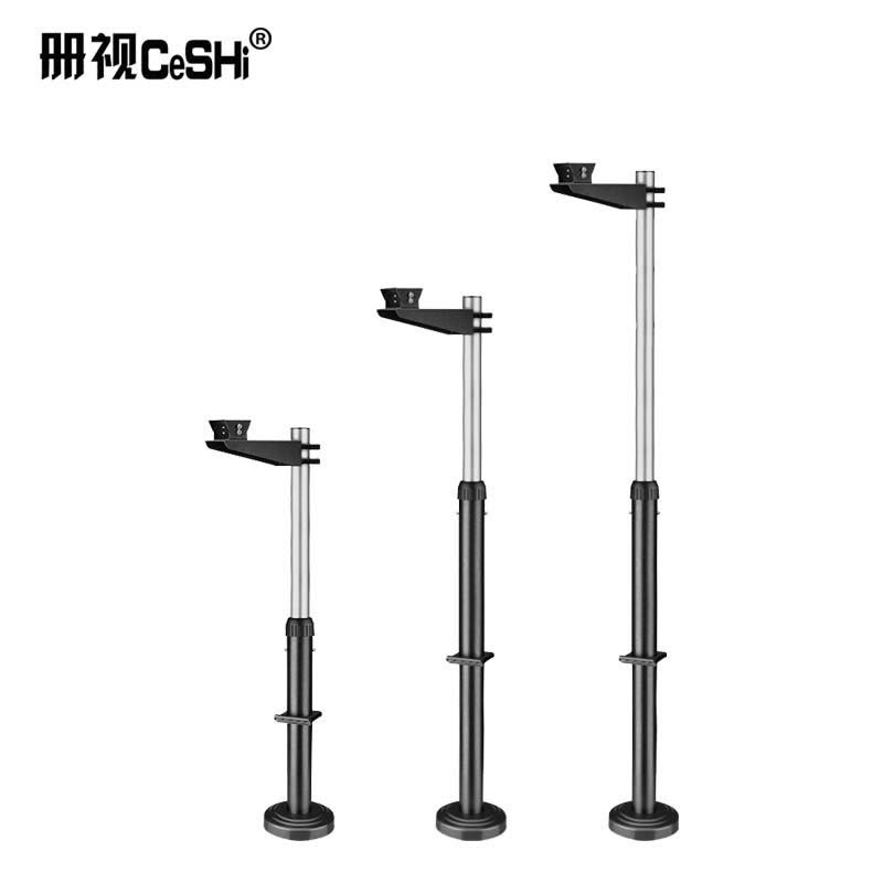 册视监控摄像机停车场出入口辅机立杆车牌识别道闸立柱0.6-1.2m个图片