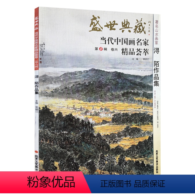 【正版】5件8折山水画 浔陌作品集 盛世典藏系列 贾德江当代中国画名家 精品荟萃 第8辑 卷六 艺术绘画书籍 北京工