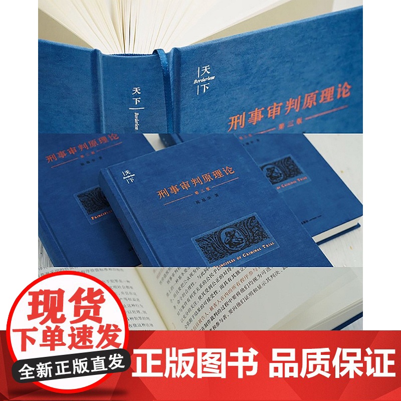 D 2020年 天下 刑事审判原理论 第三版 陈瑞华著 刑事审判制度程序基本理论 刑事诉讼法学 刑事司法制度 刑诉法 法高清大图