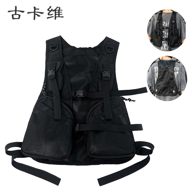 古卡维 胸包 背心式用具包 运动骑行包 DXYZ6066高清大图