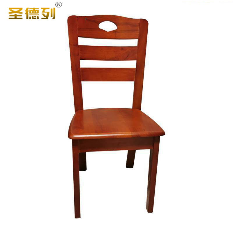 圣德列椅子全实木家用靠背椅R4