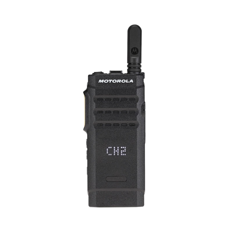 摩托罗拉(MOTOROLA)SL1M UHF数字对讲机 轻便简单操作 LED矩阵显示屏 IP54级防水防尘 256个信道高清大图