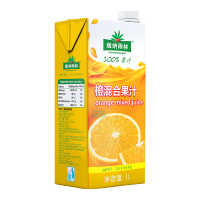 版纳雨林纯果汁1L*2橙汁nfc非浓缩还原0脂肪无添加剂果蔬汁 NFC100%澄混合果汁1L【澄原汁+西番莲汁】*2盒