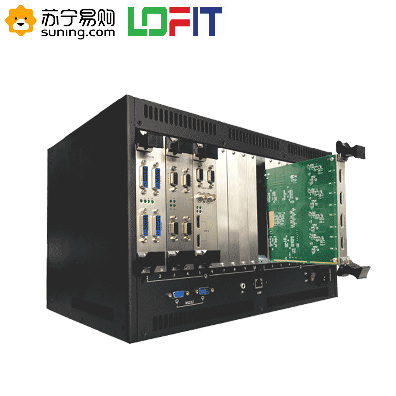 洛菲特(LOFIT)HDMI/DVI/VGA/BNC接口矩阵4路模块 高清数字多屏图像处理器视频网络监控服务器定制模块DIY组装