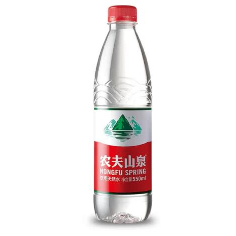 农夫山泉 农夫山泉 饮用水 饮用天然水550ml普通装1*24瓶