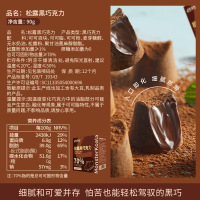 [4盒]牛奶巧克力+松露巧克力 90g/盒 松露巧克力纯可可脂黑巧克力礼盒装送女友小零食健身休闲小吃食品圣诞旗舰店