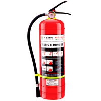 天鲨消防认证干粉灭火器4Kg手提式灭火器办公家用车用店面厂房MFZ/ABC4消防器材
