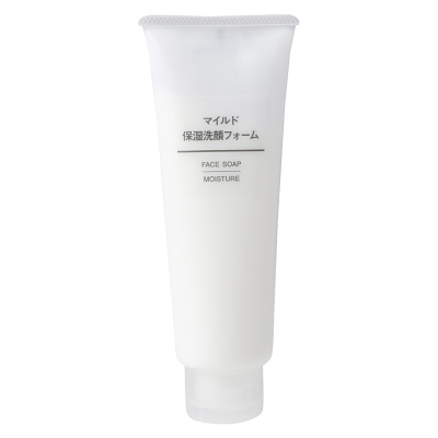 MUJI 无印良品 温和保湿洁面乳 120克