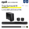 普乐之声/PolkAudio TSIII 家用Soundbar 5.1真环绕家庭影院扬声器电视回音壁无线低音炮