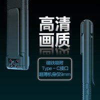 影卫达V011微型执法记录仪摄像机录像8小时1080P高清迷你隐形红外夜视加强录音录像笔采访小DV 红外夜视64G内存