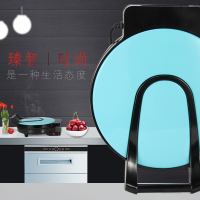 大师傅（DO MASTER）家用电饼铛电饼档双面加热全自动烙饼锅加深加大烤盘煎饼煎烤机不粘不沾加大加深煎饼锅