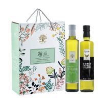黄金树 黄金搭配双支A礼盒(芥花籽油+亚麻籽油) 500ml*2