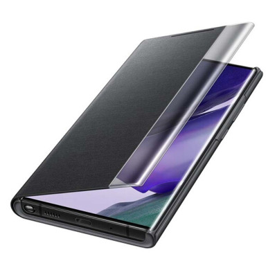 三星Galaxy note20Ultra 5G原装镜面保护套 Note20 5G智能翻盖手机套原装保护壳