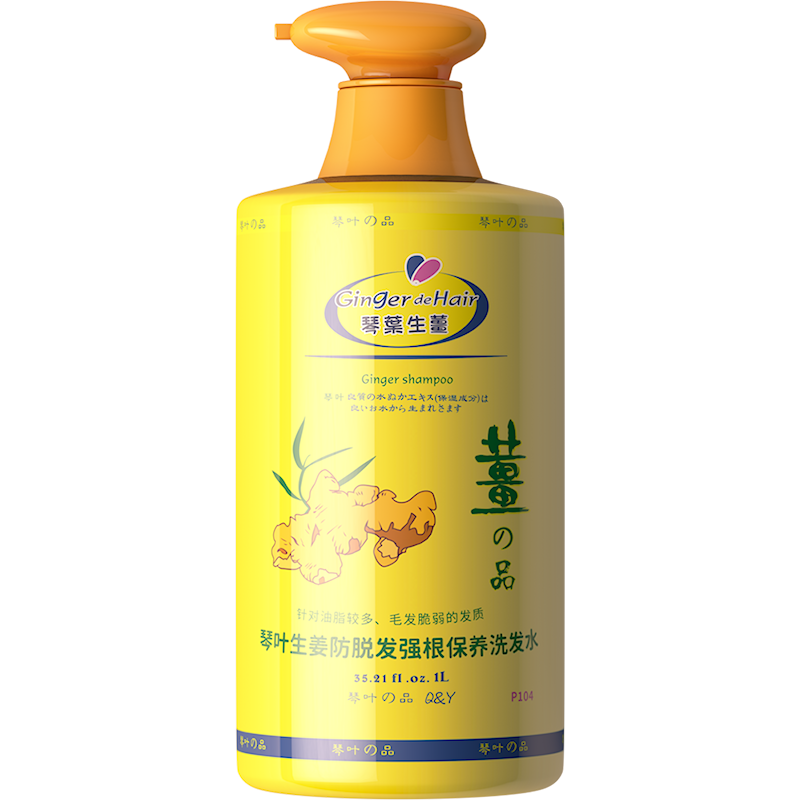 琴叶(Q&Y)生姜防脱发强根保养洗发水1000mL
