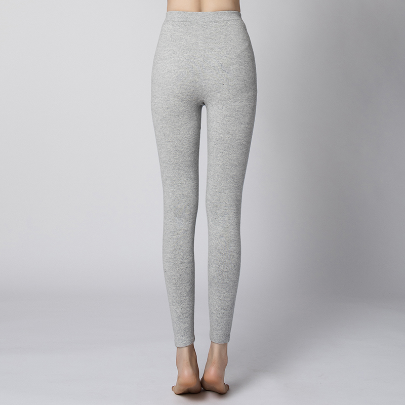 新款男女山羊绒裤男女士无缝羊毛加厚保暖打底羊绒裤男式打底裤纯羊毛裤男士纯羊毛裤男女羊绒裤加厚高腰保女士冬打底秋裤大码高清大图