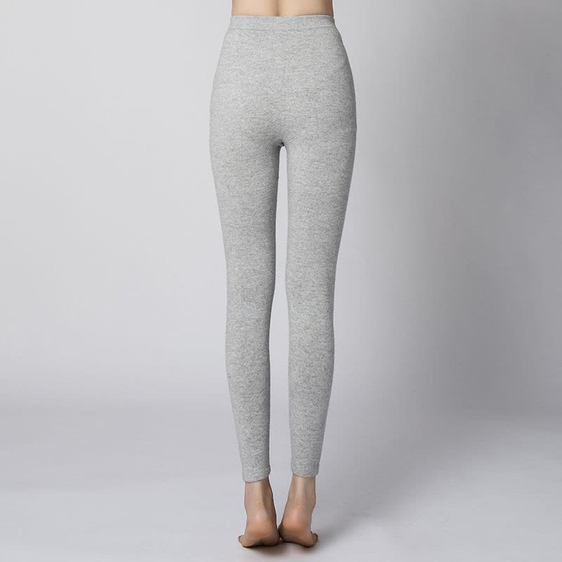 新款男女山羊绒裤男女士无缝羊毛加厚保暖打底羊绒裤男式打底裤纯羊毛裤男士纯羊毛裤男女羊绒裤加厚高腰保女士冬打底秋裤大码图片