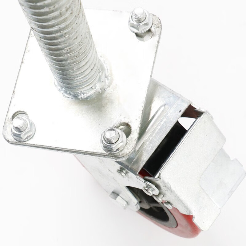 冰禹 脚手架 bf-13 脚轮 平刹丝杆长款 6寸 1个高清大图