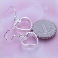 E047Women silver plated earring镀925纯银日韩简约时尚耳环耳饰