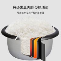 迷你小型电饭煲黄金蛋3人家用3升全自动老式电饭锅1-2人4l5升多功能 3升(1-4人)带蒸笼