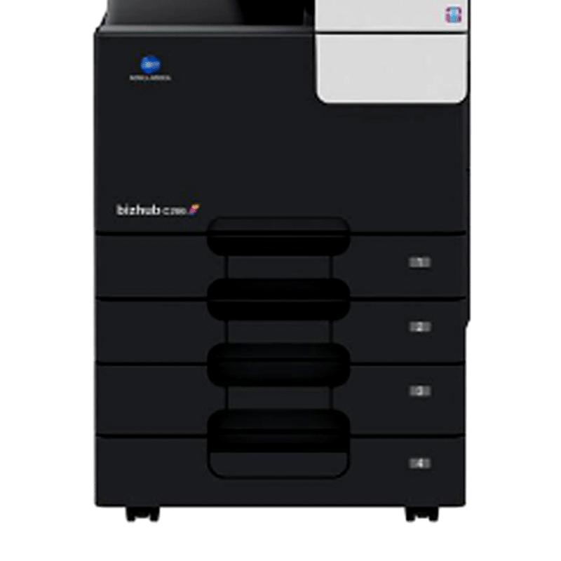 柯尼卡美能达(KONICA MINOLTA)bizhub C266 A3彩色复合机 26页/分 打印复印扫描(含双面输稿器+双纸盒+双面器+送原装工作底柜)
