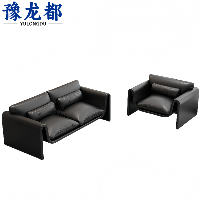 豫龙都商务沙发组合1+2套