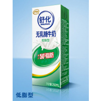 伊利YILI 舒化无乳糖纯牛奶笑脸装 全脂型 12*220ml