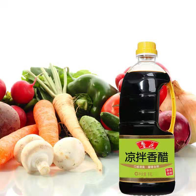 鲁花凉拌香醋1L装家用厨房调味品凉拌菜高清大图