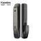 凯迪仕 (kaadas)智能门锁K20 MAX 全自动3D人脸解锁 远程可视猫眼 电子密码锁 太空灰 C级锁芯