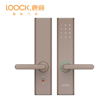 鹿客(LOOCK)Q2指纹锁智能锁家用防盗门锁智能门锁电子锁密码锁全自动指纹锁耀岩黑