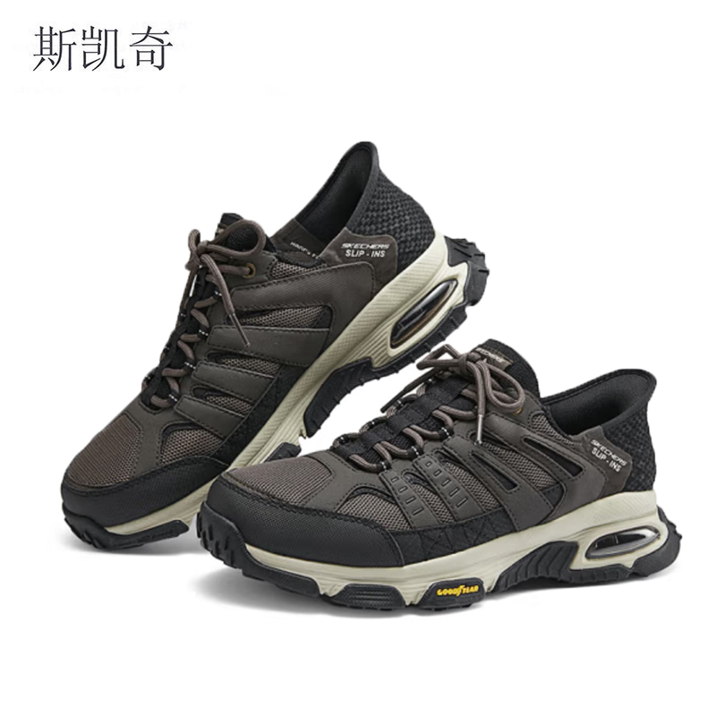 斯凯奇 轻便闪穿运动鞋 237322C/BRBK-10 双高清大图