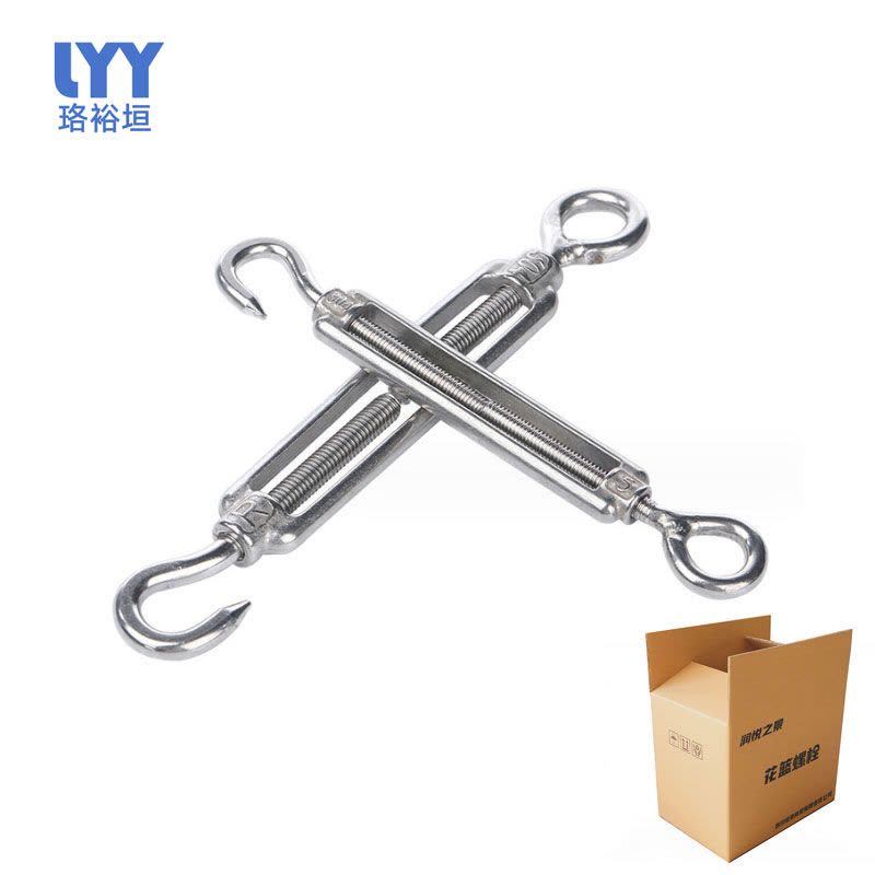 珞裕垣 不锈钢花篮螺栓收紧器 M18 个图片