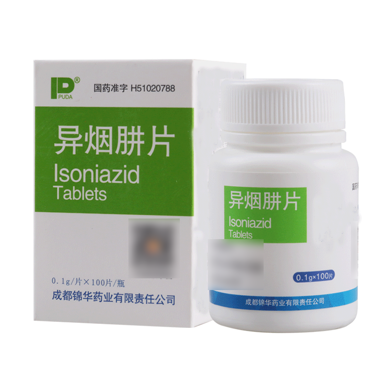 PUDA 异烟肼片 0.1g*100片/盒
