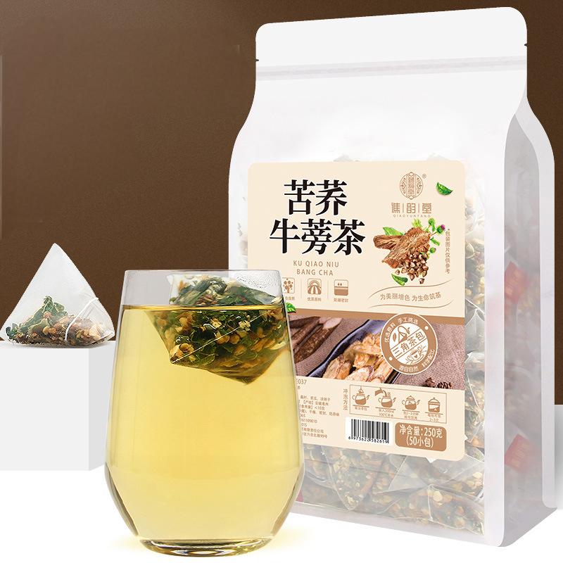 谯韵堂 苦荞牛蒡茶250g/袋高清大图