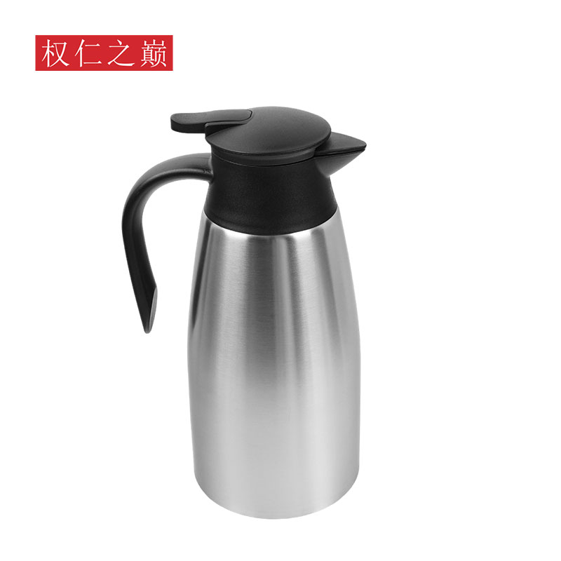 权仁之巅 保温水壶 2L流光银 个高清大图