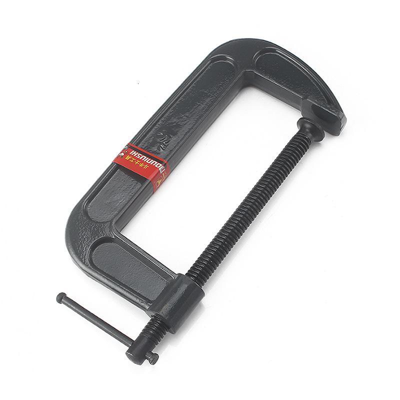 重型g字夹拼板夹加厚型g型夹子c型夹木工夹具固具f夹具 斗牛士10寸g字