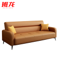 班龙折叠沙发双人位咖色张