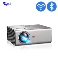 瑞格尔(Rigal)825投影仪4K家用智能wifi高清1080P便携智能微型投影机家庭影院无屏电视在线视频观影无线同屏 1920×1080