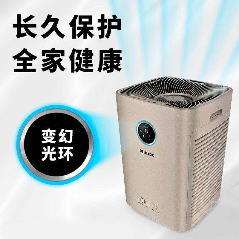 飞利浦空气净化器除甲醛AC6675室内家用卧室除霾颗粒物过敏源客厅高清大图