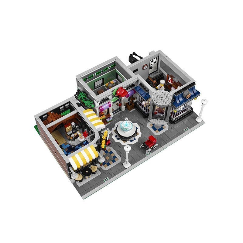 乐高(LEGO)Creator 创意百变 城市中心广场 10255 塑料积木玩具4002块 16岁以上 500块以上
