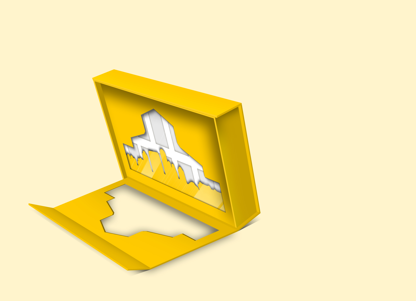 八海鸟 收纳盒 350*250*60mm高清大图