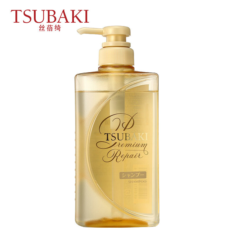 丝蓓绮(TSUBAKI) 资生堂沁润臻致修护洗发露 490ml
