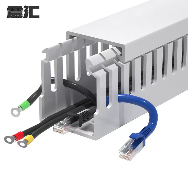震汇 配电柜U型阻燃走线槽 60*40mm 根高清大图