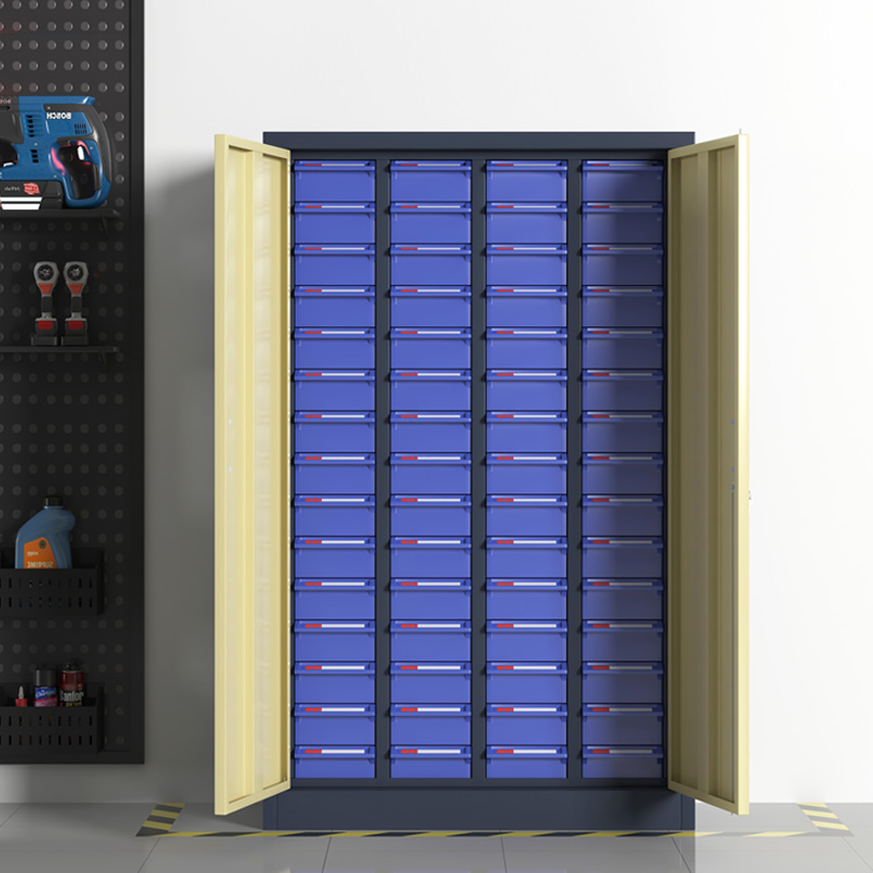 臻远 ZYLJG-W58 零件柜 60抽蓝色带门大号 778*360*1294高清大图