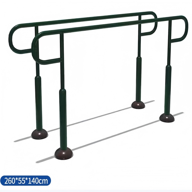 有优贝贝户外游乐设备室外健身器材三人扭腰器双杠健骑车高清大图