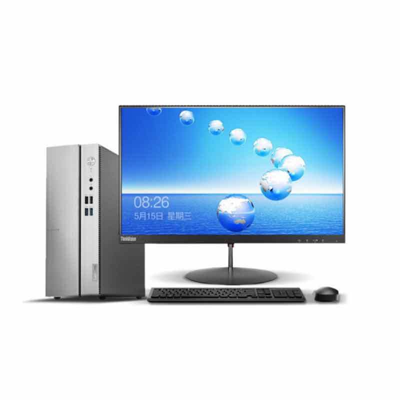 联想(Lenovo)天逸510s 商用台式电脑 21.5英寸屏(i3-9100 8GB 1TB+512GB固态 定制配置