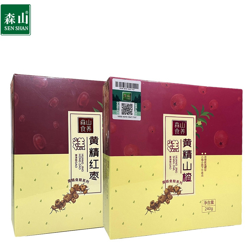 森山牌森山食养黄精山楂糕240g